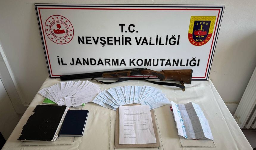 Nevşehir'de tefecilere şafak operasyonu: 3 kişi tutuklandı