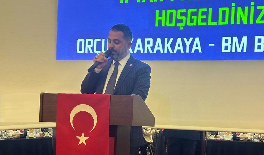 BM Büyükelçisi Orçun Karakaya’dan Avanos’ta İftar Programı