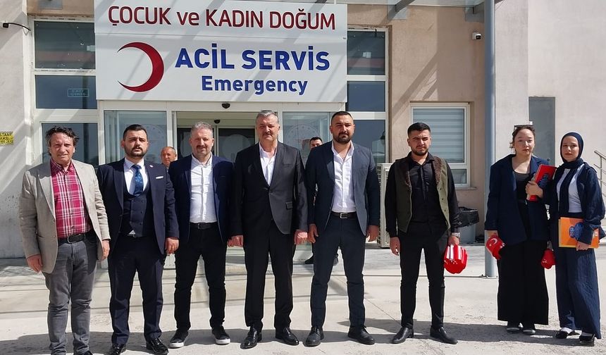 Nevşehir MHP heyetinden 23 Nisan'da anlamlı ziyaret