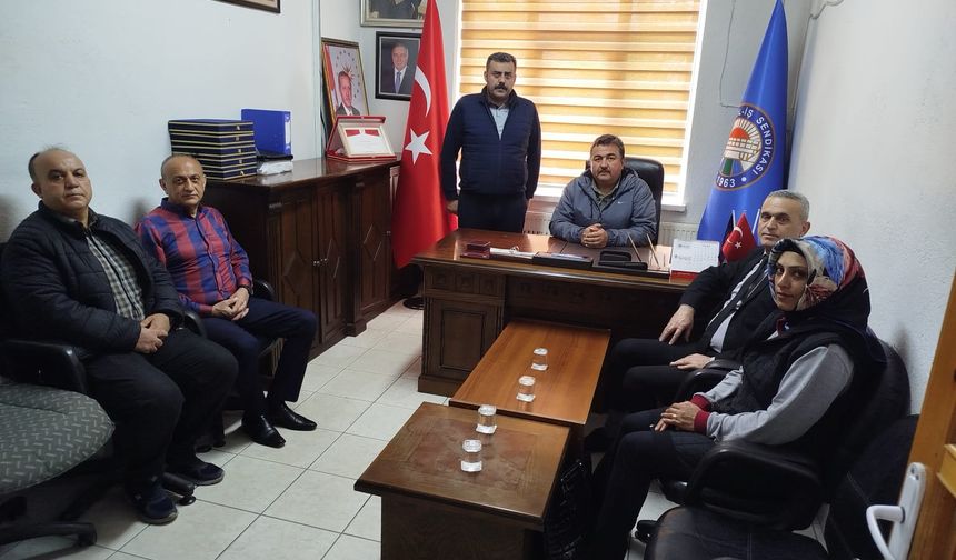 Nevşehir SGK'dan Türk İş'e 1 Mayıs ziyareti