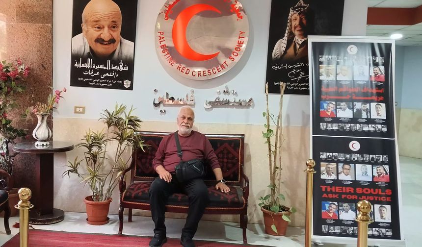 Nevşehir’den Gazze’ye giden Öncel Mısır sınırına ulaştı
