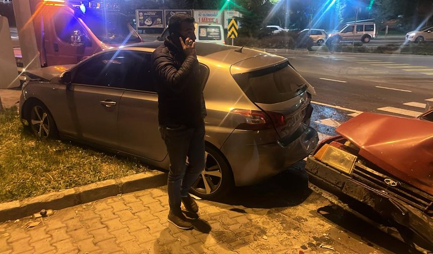 Nevşehir'de yine aynı kavşak yine kaza