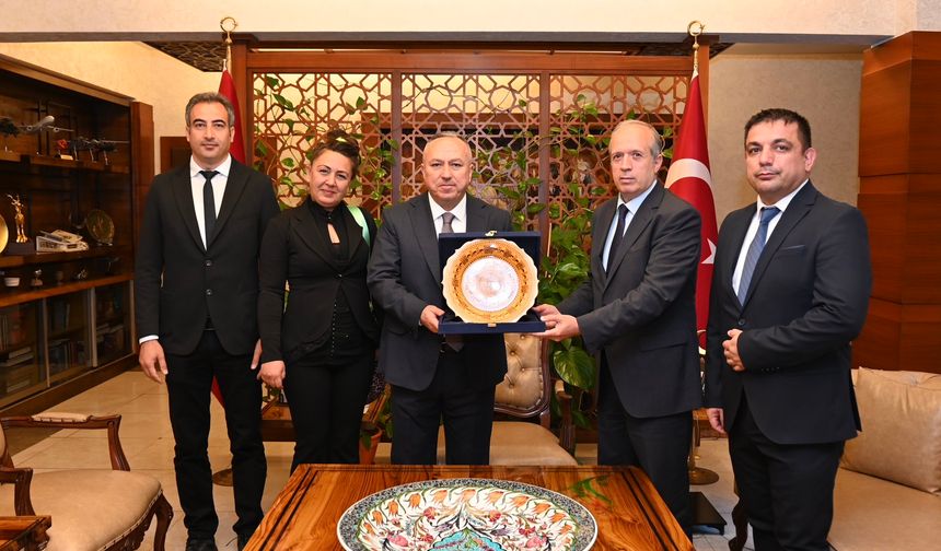 TÜİK Nevşehir Bölge Müdürü Kaymak'dan Vali Fidan'a Ziyaret