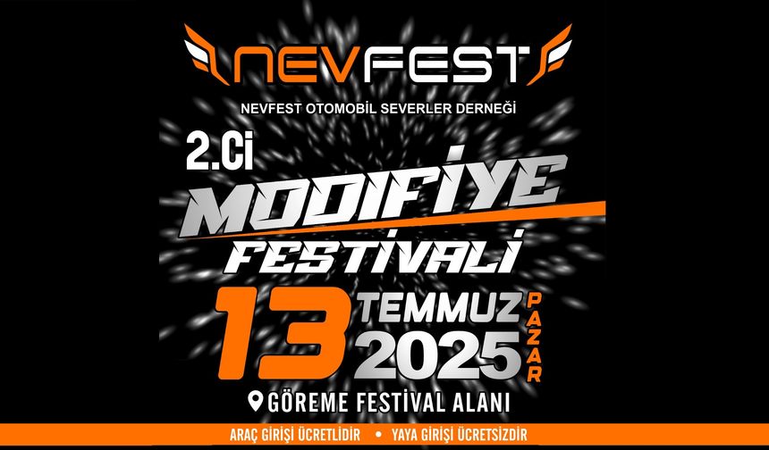 Nevşehir ikinci otomobil festivaline hazırlanıyor