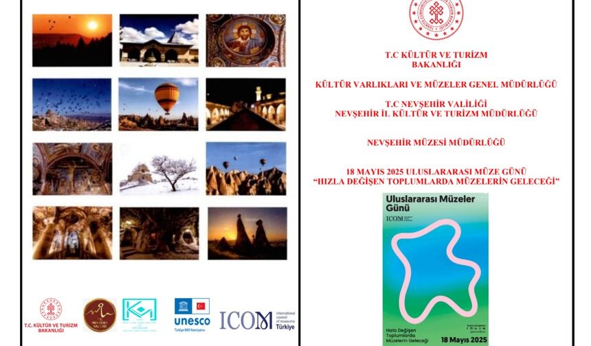 Nevşehir'de 18 Mayıs Uluslararası Müzeler Günü programı belli oldu