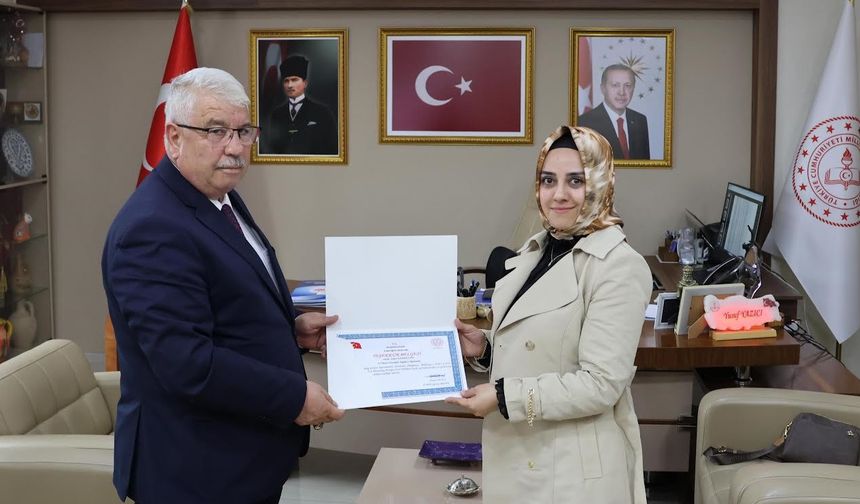 Zehra öğretmen Brüksel’de Türkiye'yi ve Nevşehir'i temsil edecek