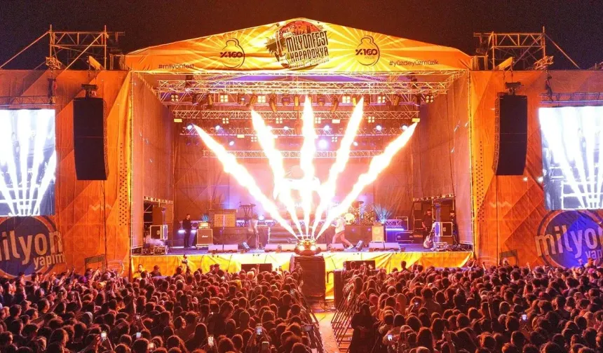 Milyonfest Kapadokya başlıyor! İşte o ünlü isimler geliyor