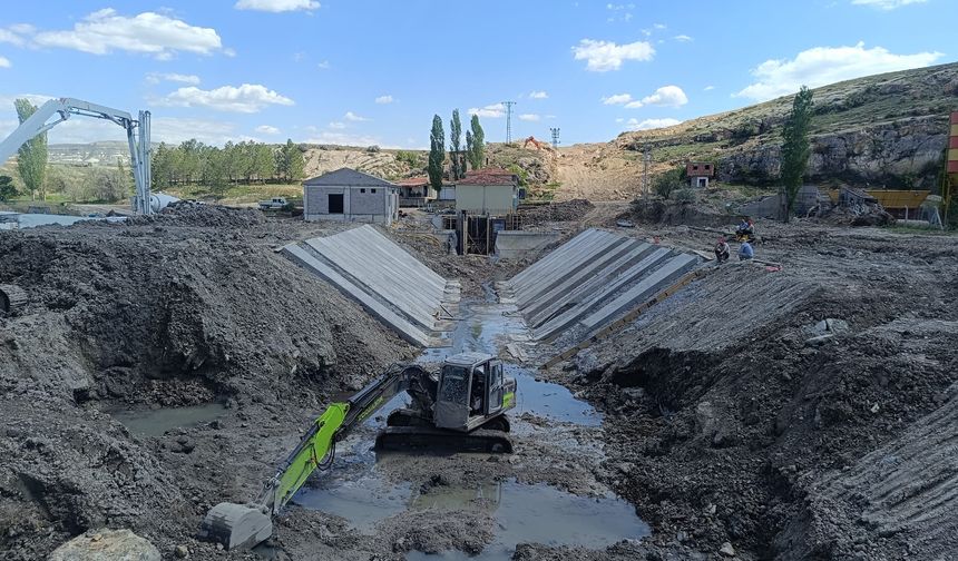 Nevşehir Sarıhıdır'da 9 bin 700 dekar tarım arazi sulanacak