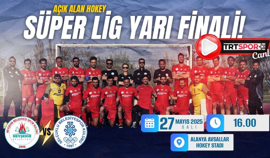 Nevşehir Belediyesi SK Hokey Takımı Şampiyonluk Hedefliyor