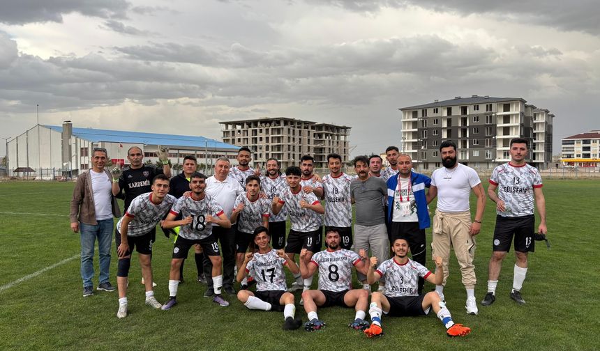 Nevşehir 2. Amatör Lig'de Gülşehir Belediye spor galip