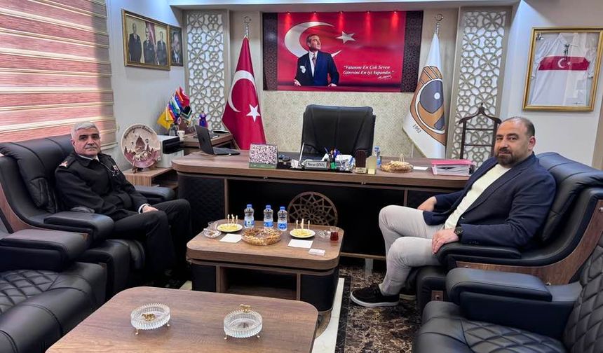 Tuğgeneral Erol'dan, Başkan Çekiç'e ziyaret