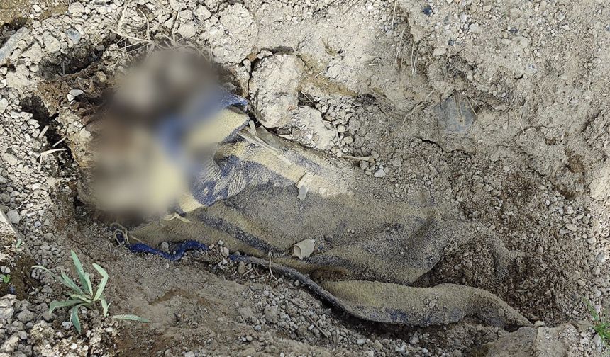 Nevşehir'de tüyler ürperten olay! Toprağa gömülü ceset bulundu