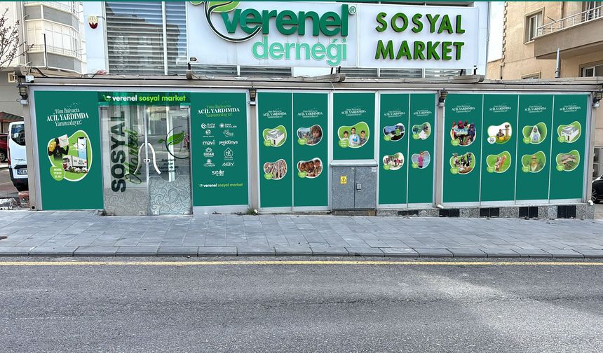 Nevşehir'de İlk: 'Nevşehir Sosyal Market Yükleniyor...'