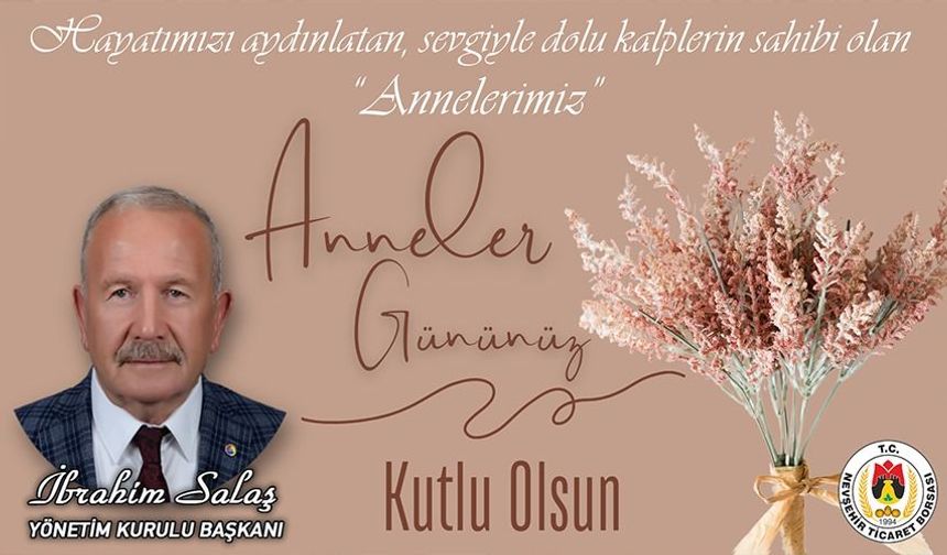 NTB Başkanı Salaş, “Anneler Gününü” kutladı