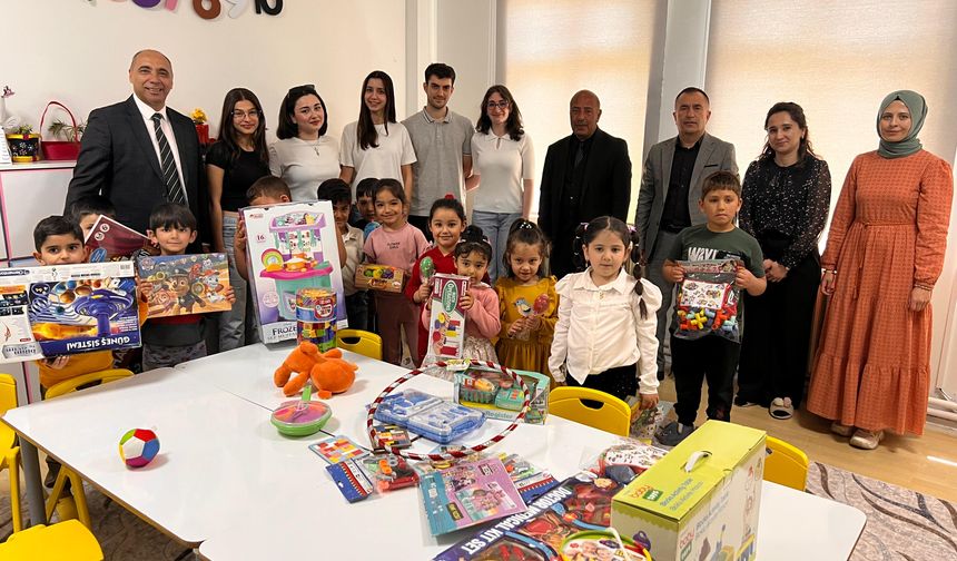 Gazi Üniversitesi’nden Kalaba Atatürk İlkokulu'na anlamlı hediye