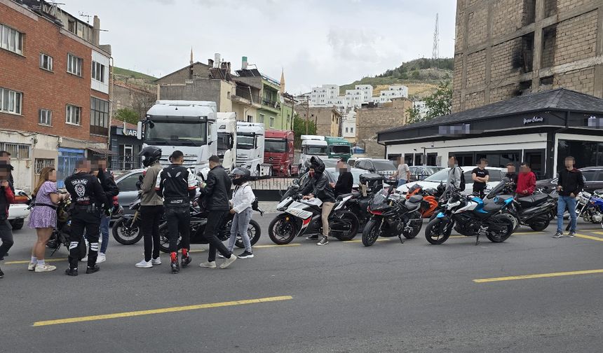 Nevşehir'de 239 motosiklet sürücüsüne cezai işlem uygulandı
