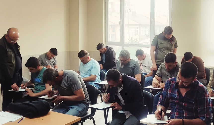 Nevşehir'de avcı eğitim kursu tamamlandı