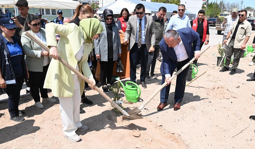 Gülşehir'de Gençlik Hatıra Ormanı oluşturuldu