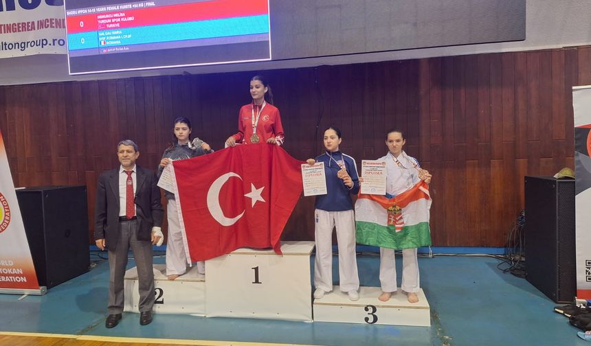 Nevşehirli Karateciler Avrupa’dan Madalyalarla Döndü!