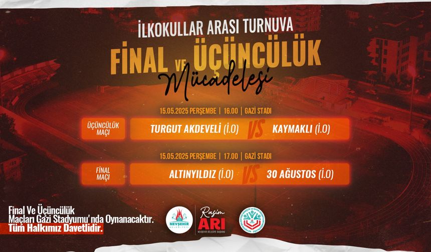 Nevşehir'de İlkokullar Arası Futbol Turnuvası’nda FİNAL Zamanı