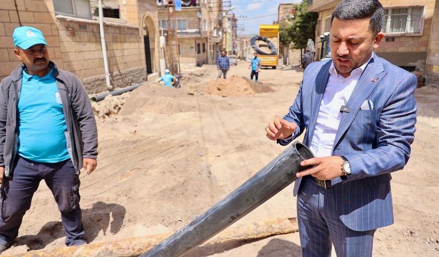 Nevşehir Osmanlı Caddesi’nde Çalışmalar Sürüyor
