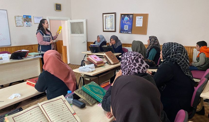 Nevşehir'de KADES bilgilendirme çalışmaları devam ediyor