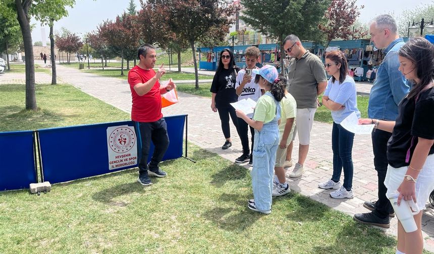 Avanos’ta Oryantiring Etkinliği Düzenlendi