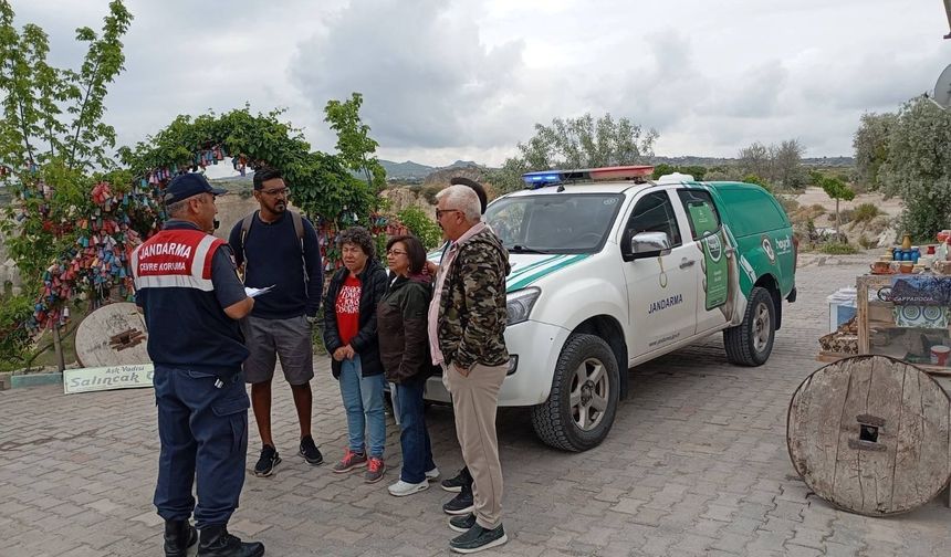 Nevşehir jandarmadan Çevre Haftası'nda anlamlı etkinlik