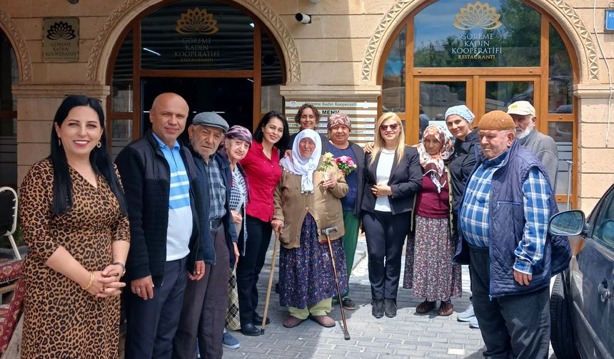 Hacıbektaş'ta Huzurevi Sakinleri Kahvaltıda Buluştu