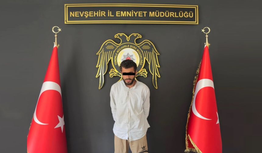 Nevşehir emniyetinden operasyon: DEAŞ'lı 1 kişi tutuklandı
