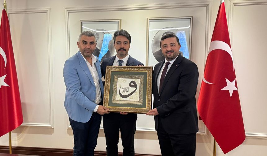 Ağca'dan Prof. Dr. Zengin’e hemşeri ziyareti