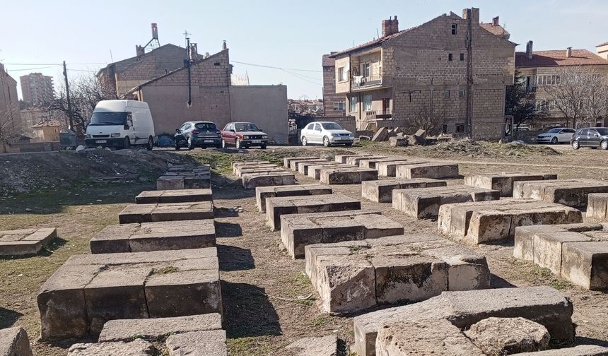 Nevşehir'de bulunan Pers Apadanası tarihe ışık tutacak