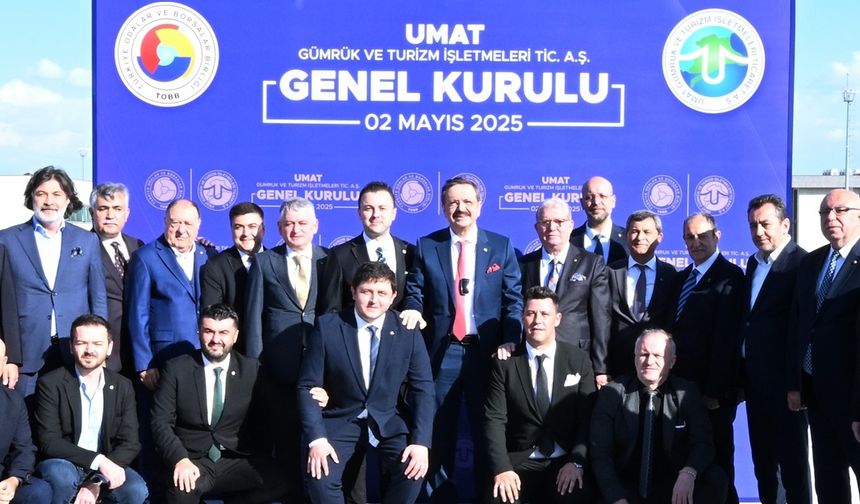 Parmaksız ve Hisarcıklıoğlu, UMAT GTİ Genel Kuruluna katıldılar