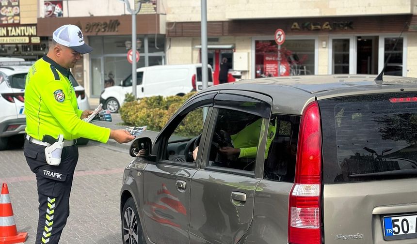 Avanos'ta Karayolu Trafik Haftası'nda Bilinçlendirme Etkinlikleri