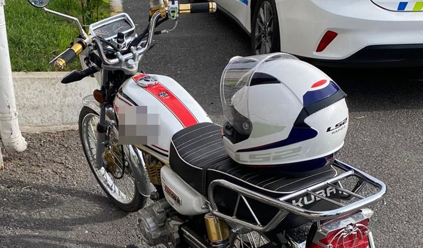 Nevşehir'de motosiklet ile sosyal medya şovuna ceza