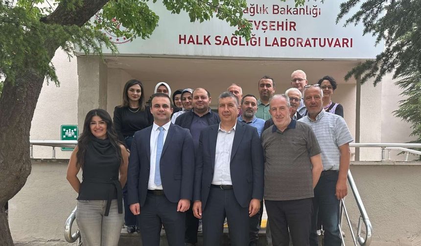 Nevşehir İl Sağlık Müdürü'nden Verem Savaş Dispanseri ve Halk Sağlığı Laboratuvarına Ziyaret