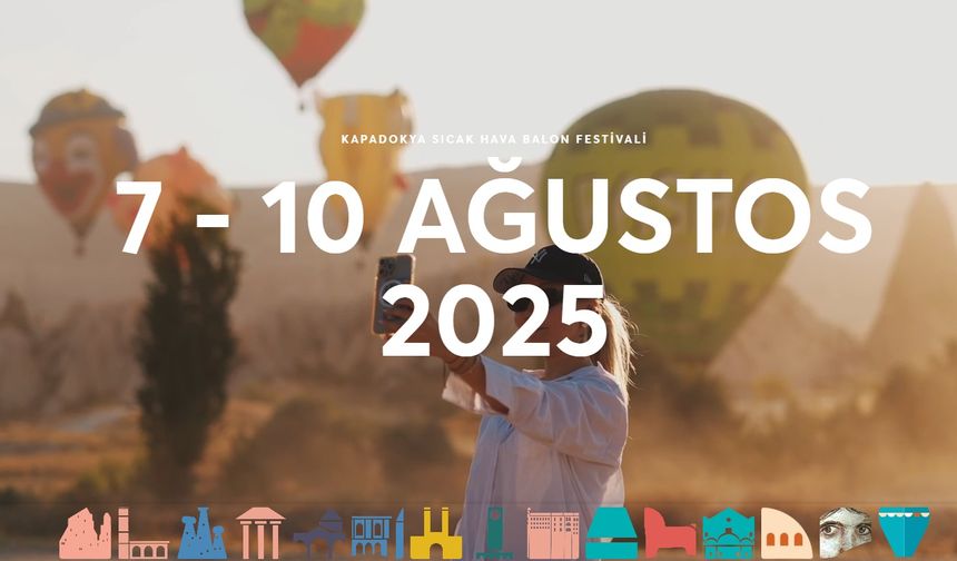 Kapadokya Balon Festivali'ne hazırlanıyor