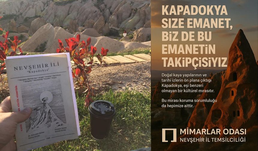 'Kapadokya Yeni Başkanına Emanet, Biz Mimarlarda Takipçisiyiz'