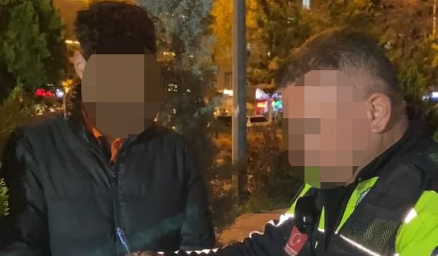 Nevşehir'de motosikletiyle tehlikeli hareketler yapan sürücüye ceza