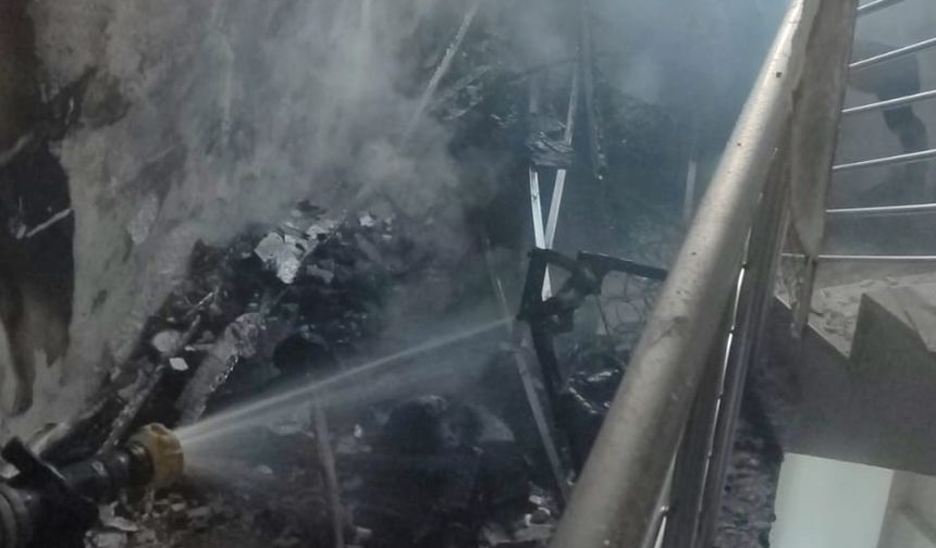 Nevşehir'de korkutan ev yangını: 1 kişi dumandan etkilendi