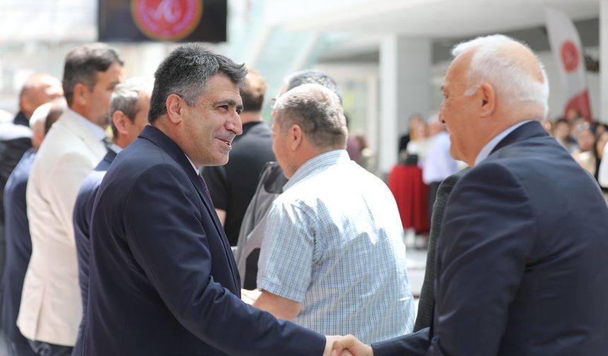 NEVÜ Ailesi Geleneksel Bayramlaşma Töreninde Bayramlaştı