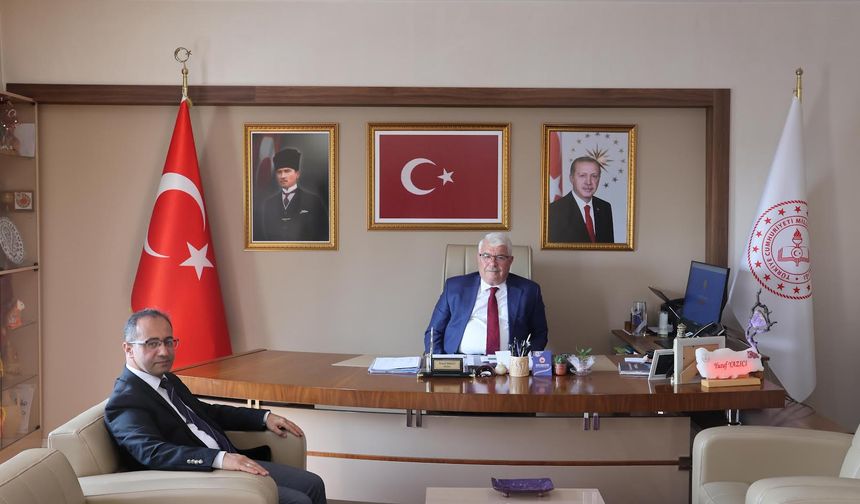 Nevşehir Denetimli Serbestlik İl Müdürü Bayrak'tan Yazıcı'ya ziyaret