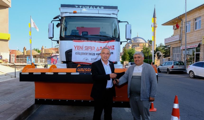 Gülşehir Belediyesi araç filosunu güçlendiriyor