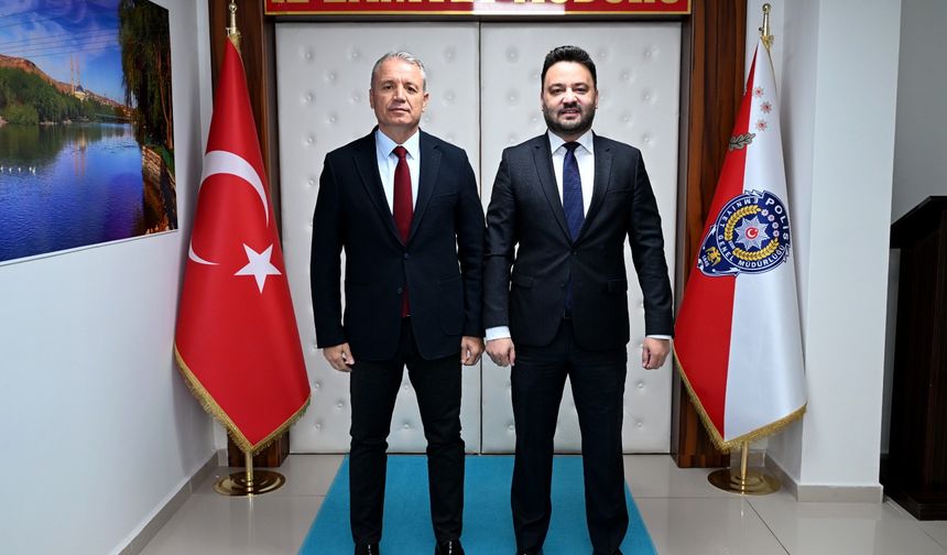 İl Başkanı Aygün, İl Emniyet Müdürü Loğoğlu'nu Ziyaret Etti
