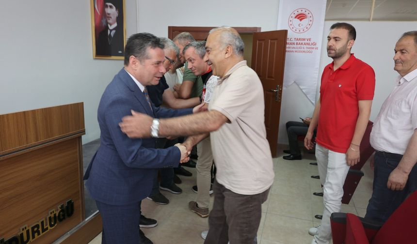 Nevşehir İl Tarım ve Orman Müdürlüğü'nde bayramlaşma