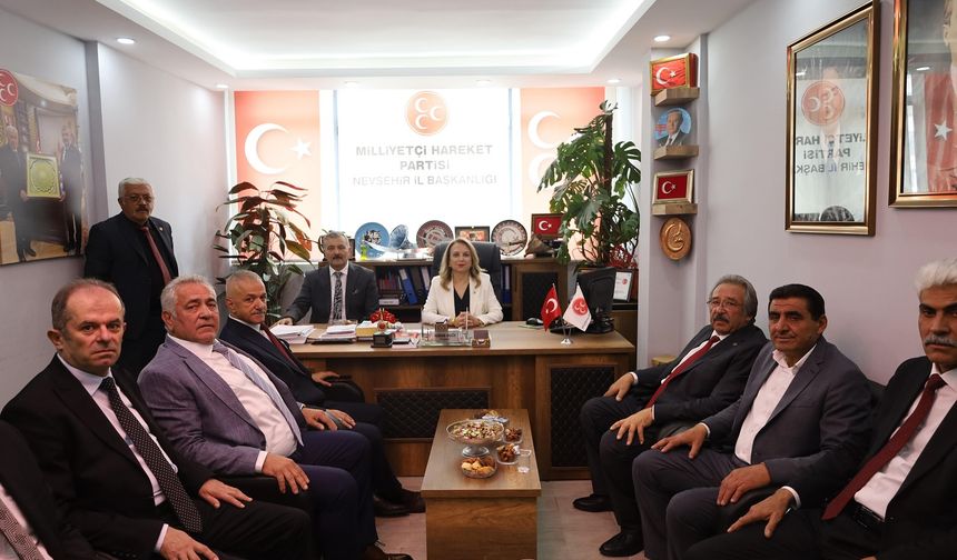 MHP Nevşehir İl Başkanlığında bayramlaşma