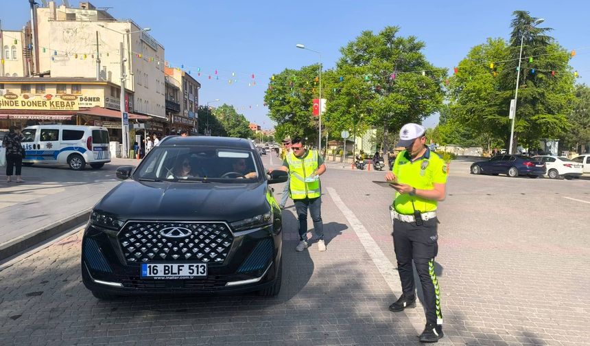 Nevşehir'de bayram trafiğine sıkı denetim