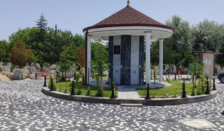 Derinkuyu asri mezarlığı bayram ziyaretine hazır!