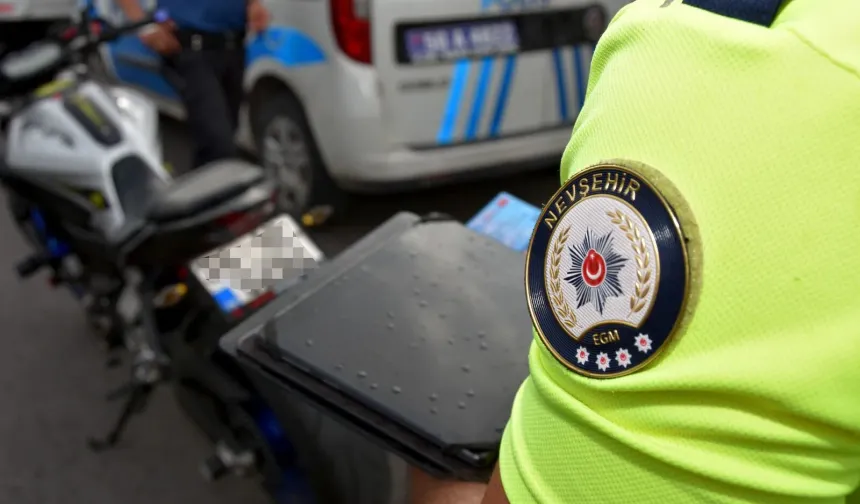 Nevşehir'de motosiklet denetimleri gece gündüz sürüyor