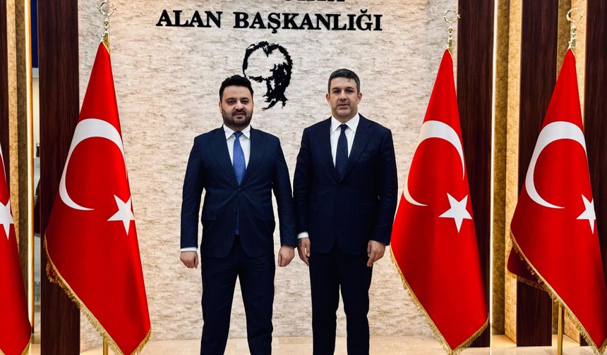 AK Parti Nevşehir'den Alan Başkanı Aslanbay’a Ziyaret